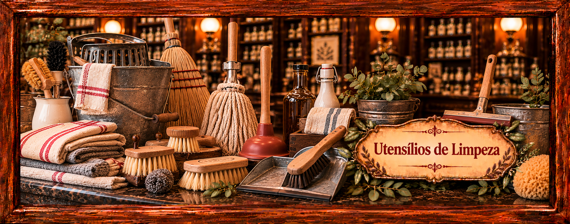 Utens&iacute;lios de Limpeza